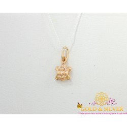 Золотий кулон/підвіс Черепашка 0,31 г. 50002